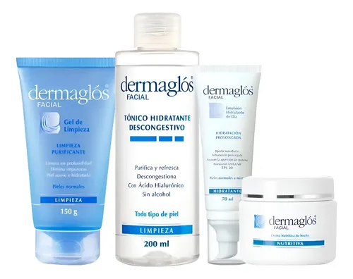 Dermaglós Rutina Completa Para Pieles Normales Y Sensibles