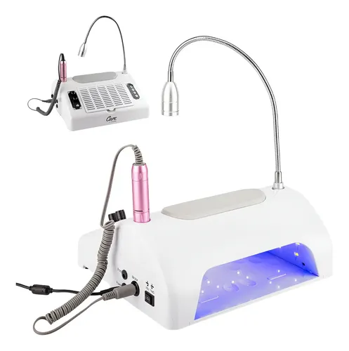 Cabina Uv Led Torno De Uñas Gadnic Display Extractor Polvo