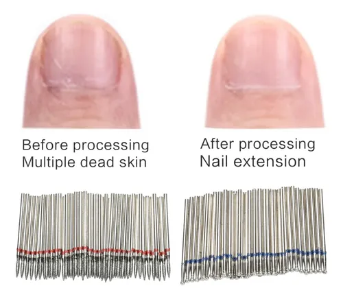 50pcs Cuticle Cuticle Drill Bits For Nails Nail Drill Bits