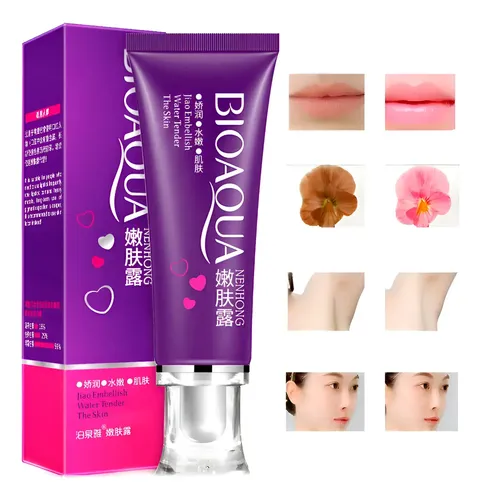 Crema Blanqueadora Zonas Íntimas Bioaqua Rostro Piernas