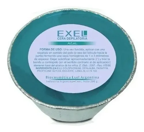 Cera Depilatoria Profesional Exel Elastica Para Depilar 200g