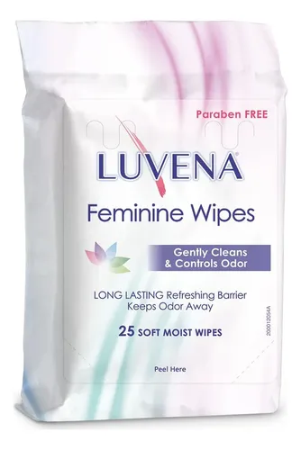Luvena Toallitas Íntimas 25 Uds Witch Hazel Ph 3.5-4.5