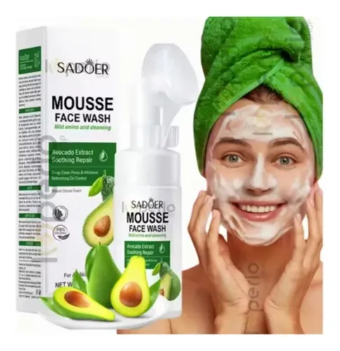 Espuma Limpiador Facial Con Palta Y Aminoacidos 120ml Sadoer