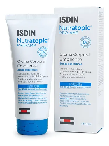 Isdin Nutratopic Pro Amp Crema Emoliente Piel Atópica 200ml