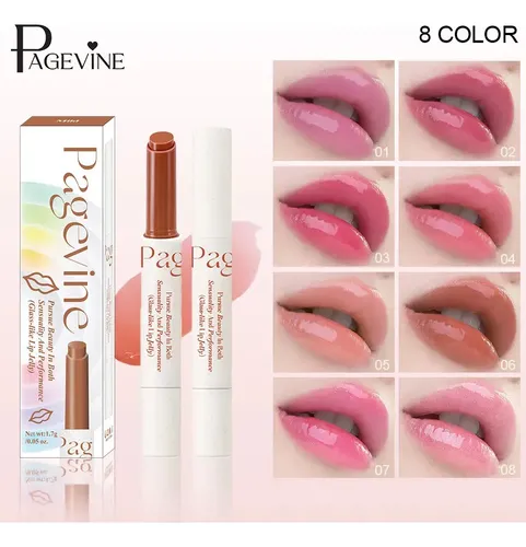 Labial Líquido 8 Colores Duración Brillo No Transfer