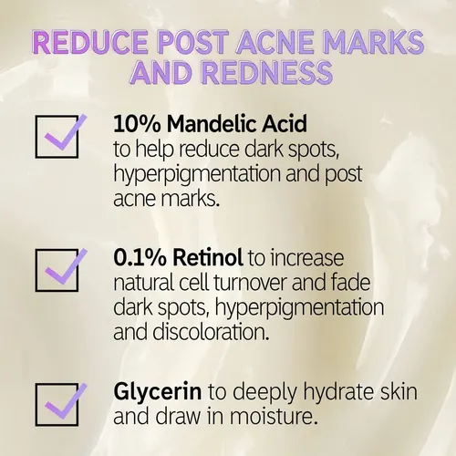The Inkey List Ácido Mandélico Crema Facial Noche 15 mL
