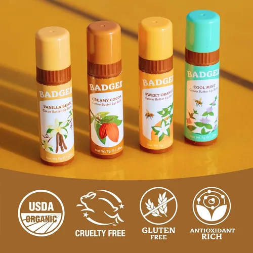 Bálsamo De Cacao Badger 4x Cremoso Cocoa – Hidratante