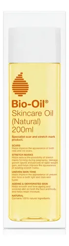 Bio Oil Aceite Natural Cuidado Piel Cicatrices Estrías 200ml