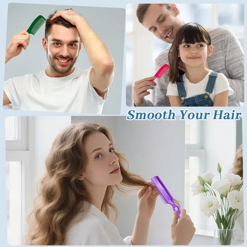 Set De Cepillos Y Peines Para Cabello Cydioa 100 Piezas Mult