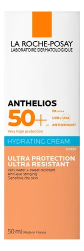 Protector solar La Roche-Posay Anthelios Crema Ultra Color 50FPS en pomo 50mL
