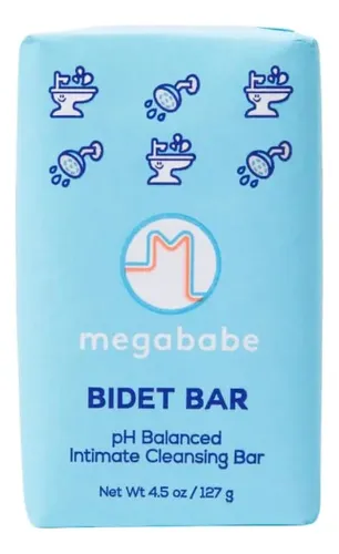 Barra De Limpieza Íntima Megababe Bidet 127g