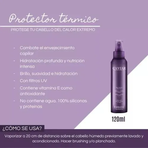 Combo Mascara 1kg+ Serum Antiage + Protector Caviar Fidelite