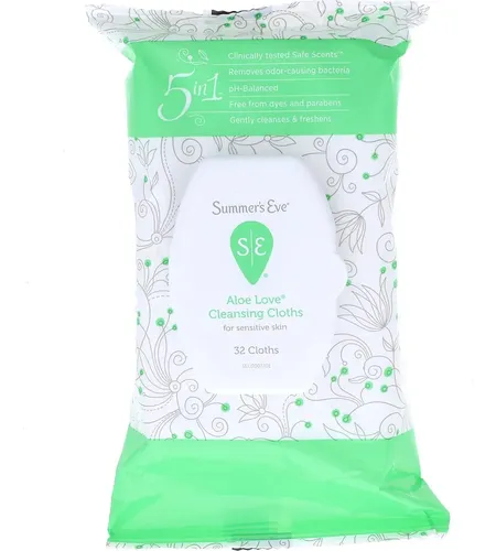 Toallitas Íntimas Aloe Love Summer’s Eve 64 Uds