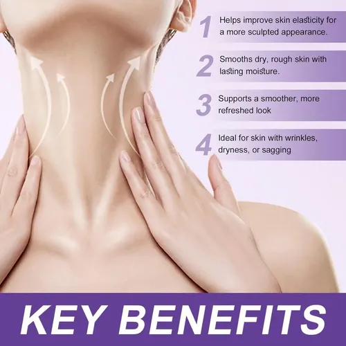 Crema Reafirmante Para El Cuello Ah-8 Con Rodillo