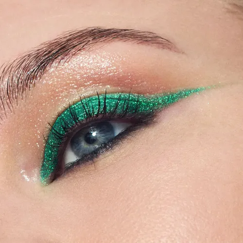 Sombra De Ojos Líquida Mac Dazzleshadow Liquid Eyeshadow Telepathic Teal