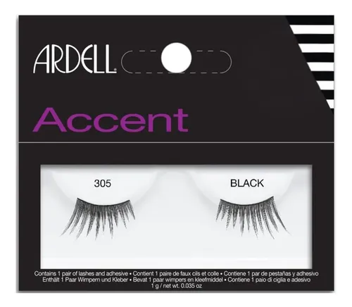 Pestañas Postizas Ardell Accent 305 Black
