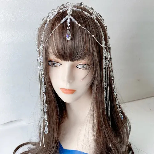 Accesorios For El Cabello Elegante Tocado Con Forma De Gota