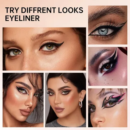 Conjunto De Delineador De Ojos Alado Y Removedor De