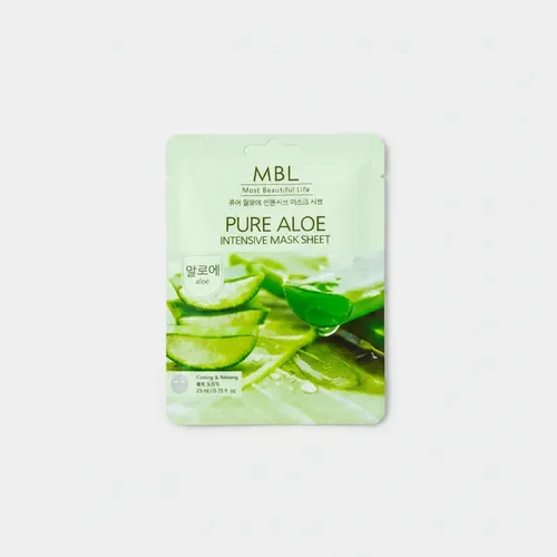 Mascarilla Coreana Relajante Aloe Vera Mbl X1
