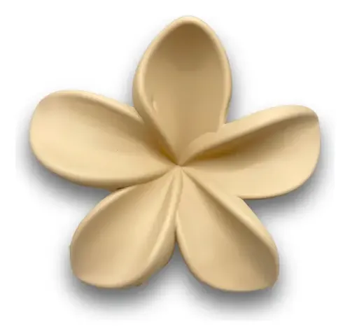 Set Pack Broches Hebillas Ganchos De Pelo Flor Hawái Mate X4 Flor Hawái Mate