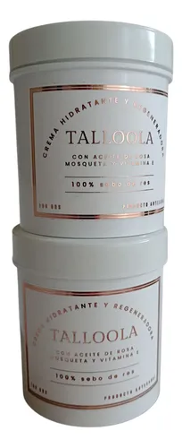 Crema Hidratante 100% Sebo De Res Y Aceite De Rosa Mosqueta