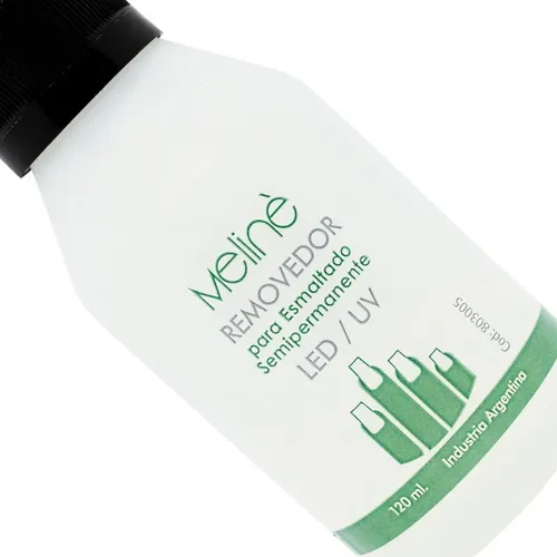 Meline Removedor Para Esmalte Uñas Semipermanentes 120 Ml