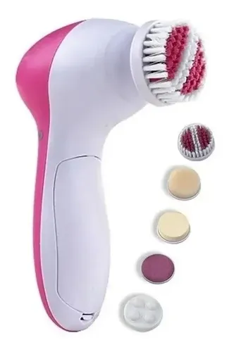 Cepillo Facial Masajeador Exfoliante Limpieza 5 En 1 A Pilas