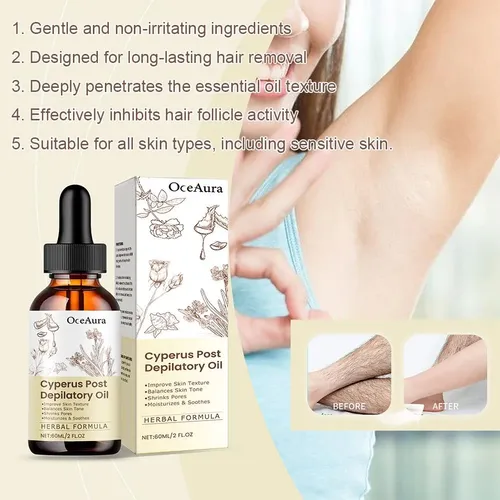 Aceite Postdepilatorio Cyperus 60 Ml | Depilación Natural