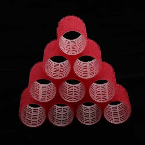 Rulos De Peluquería 10x-rojo-36mm Descrito Descrito