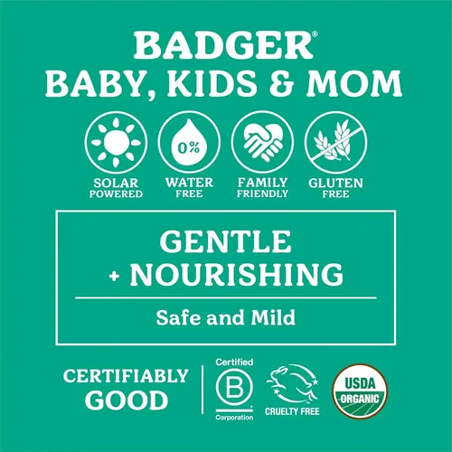 Badger Belly Butter, Crema Antiestrías Ecológica Para Emb…