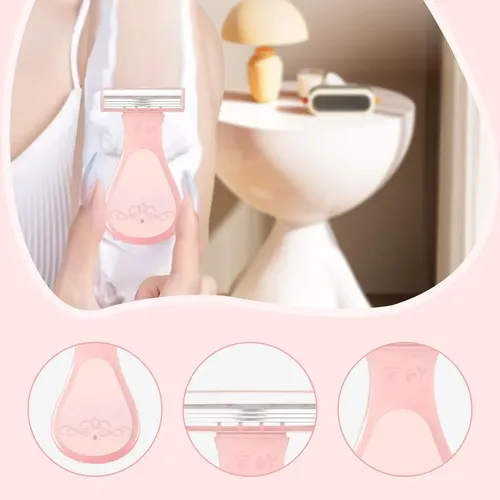 Afeitadora Manual Para Mujer, Herramienta De Depilación