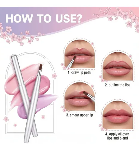 Cepillos Retractiles Para Labios Macuezu 5297iszh2479