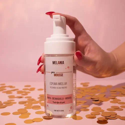 Espuma Micelar Melania P/limpieza De Pestañas/cejas Y Rostro