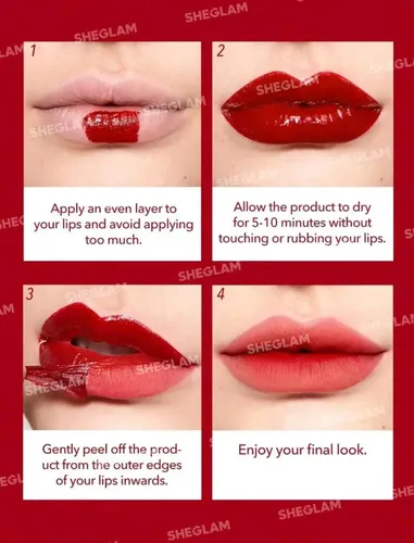Sheglam Tinta Labial Peel Talk-samesies 3 Tonos Acabado Mate Color Celeb Crush