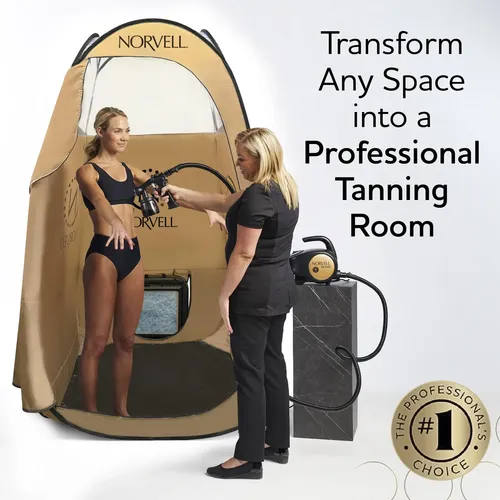 Carpa Spray Tan Norvell Xl Portátil Extra Grande Con Bolsa D