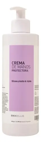 Crema De Manos Protectora Biobellus Silicona Jojoba 400gr