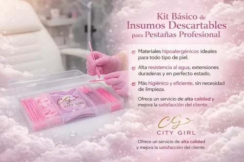 Kit Básico De Insumos Descartables Para Pestañas Profesional