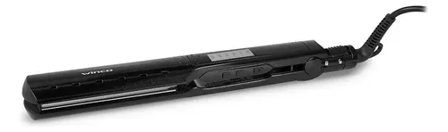 Planchita Nano Titanium Digital Negra Control Temperatura Negro