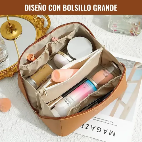 Neceser Maquillaje Multicompartimentos Gran Capacidad Viajes