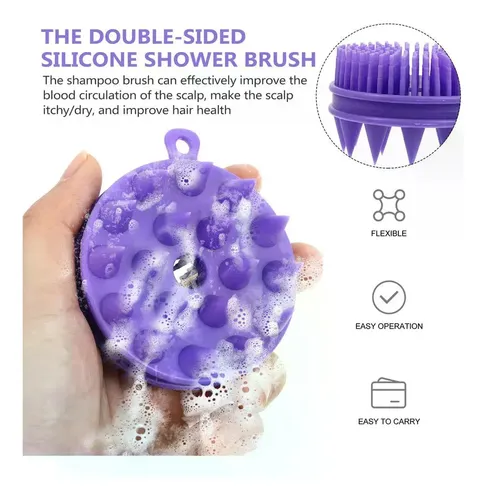Brush For Washing Baby’s Hair, Shampoo And Care.