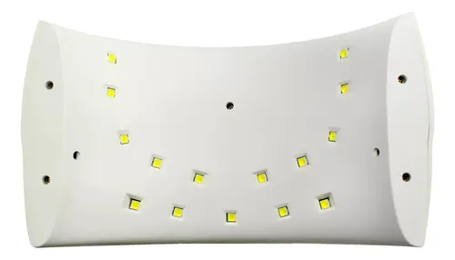 Duga Cabina Led De Uñas U3001 Luz Uv 24w Secador Manos Pies