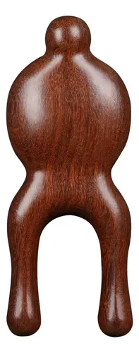 Masajeador Facial De Madera De Sándalo Con Mango Para Promov 1pc