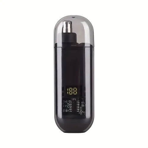 Recortador Eléctrico De Vello Nariz Y Orejas Usb Negro
