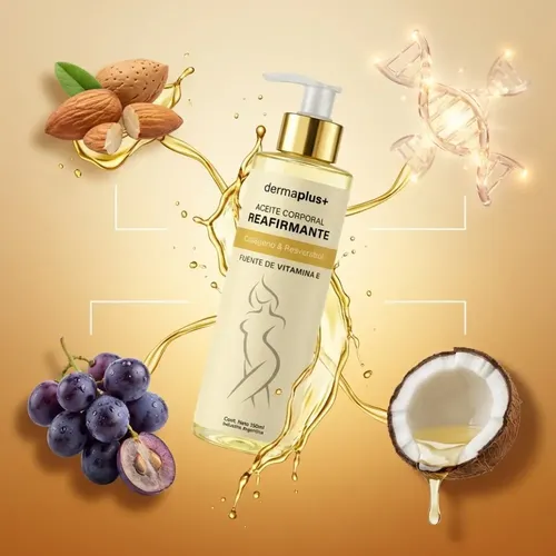 Aceite Corporal Reafirmante 3×2 Colágeno Y Resveratrol 150ml Almendras