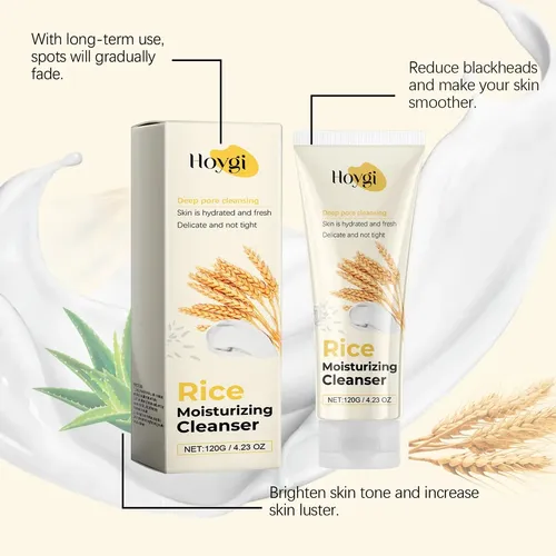 Limpiador Facial Hidratante Hoygi Rice Essence