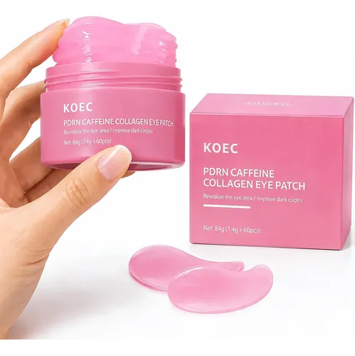 Koec Cafeína Parches Ojos Colágeno Hidrogel 60und
