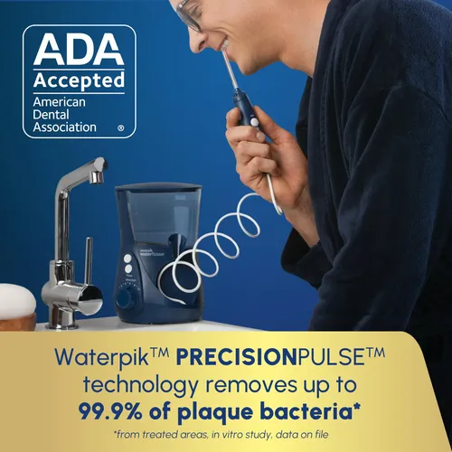 Hilo Dental Eléctrico Waterpik Aquarius Wp-663, Azul Azul