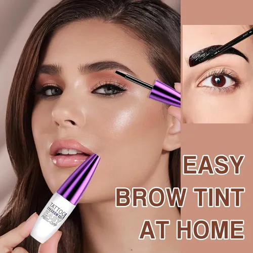 Y~ 2 Geles Para Cejas De Color Marrón Oscuro, Fáciles De ~/s
