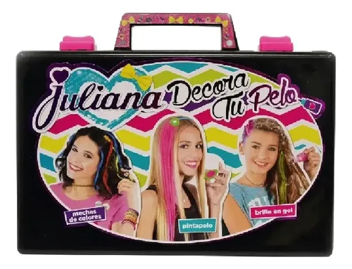 Valija Juliana Decora Tu Pelo Chica Vincha Cepillo Original