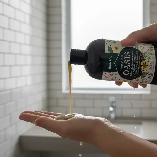 Shampoo Anticaspa, Seborrea Y Caída Oasis 500ml Vegan